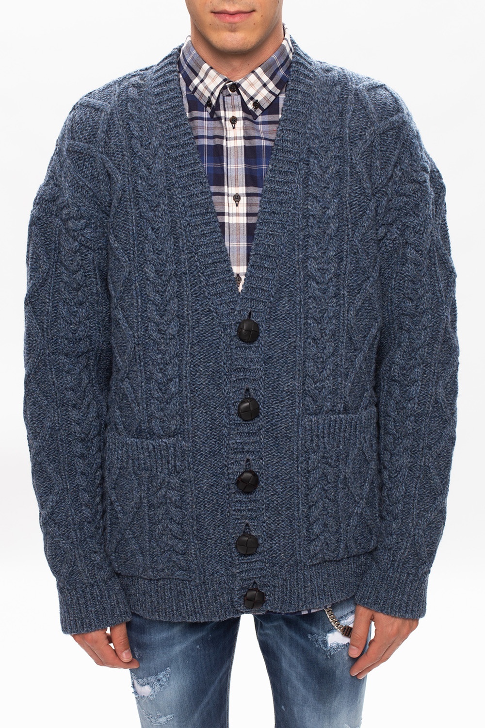 Dsquared2 Wool cardigan | Men's Clothing | Vitkac